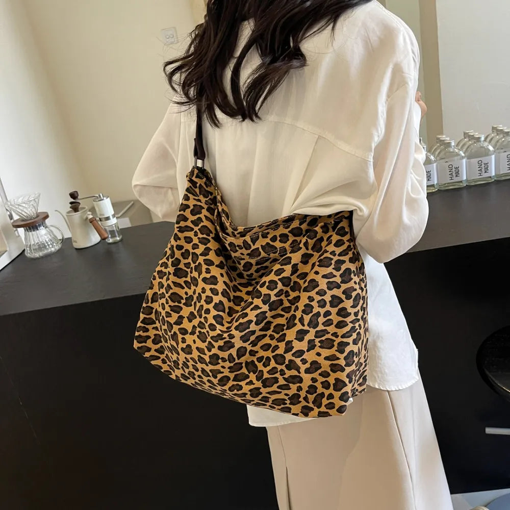 Leopard Adjustable Strap Tote Bag - V.I.P Digital Presence