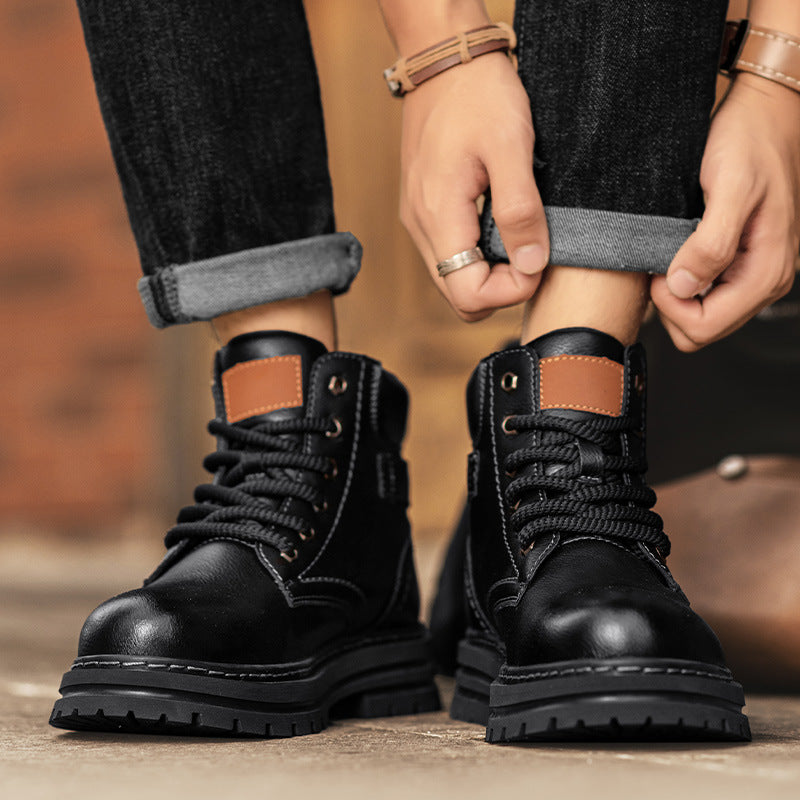 Martin boots autumn and winter retro high top men's workwear boots - V.I.P Digital Presence