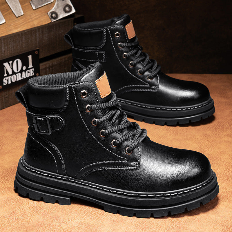 Martin boots autumn and winter retro high top men's workwear boots - V.I.P Digital Presence