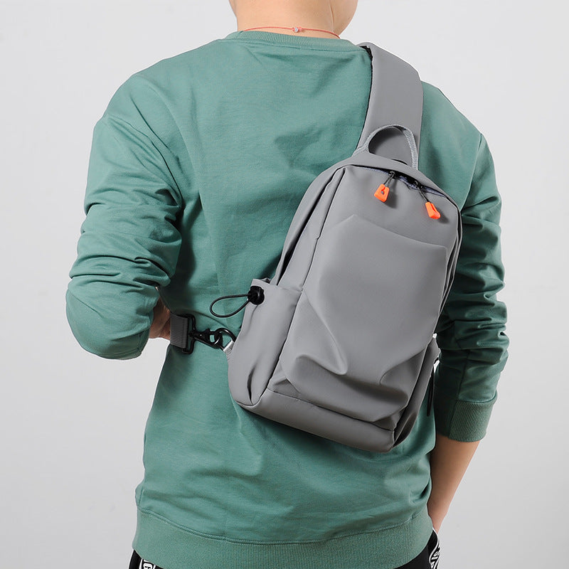Men's sports chest bag shoulder bag simple men's crossbody bag fashionable small shoulder bag - V.I.P Digital Presence