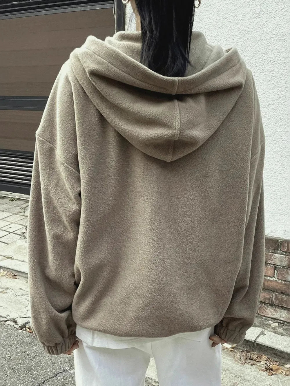 Mountain Quarter Zip Long Sleeve Hoodie - V.I.P Digital Presence