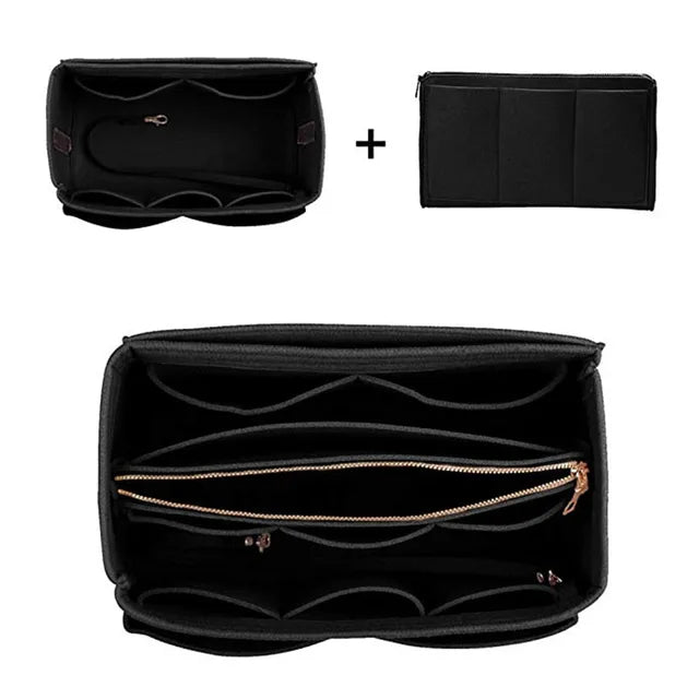 Multi pocket women's makeup bag toiletries makeup storage bag - V.I.P Digital Presence