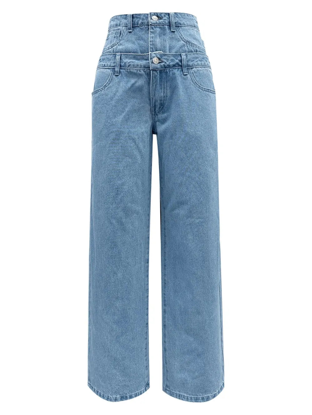 New autumn and winter double waisted wide leg straight leg pants - V.I.P Digital Presence