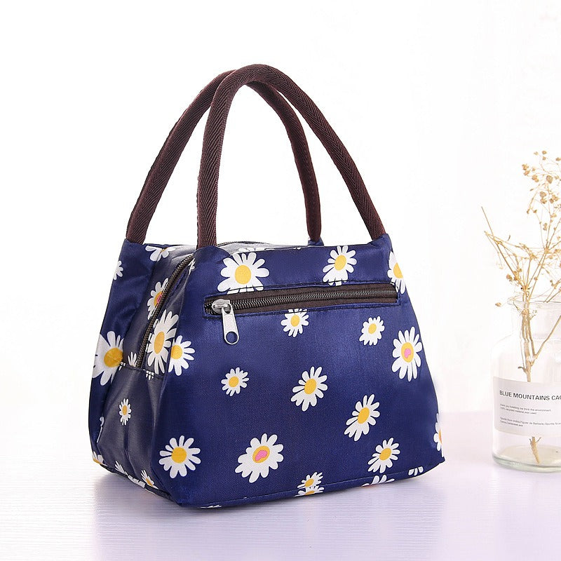 New Oxford Cloth Portable Bag Portable Folding Portable Lunch Box Bag Lunch Bag Thermal Insulation Bag Picnic Bag - V.I.P Digital Presence
