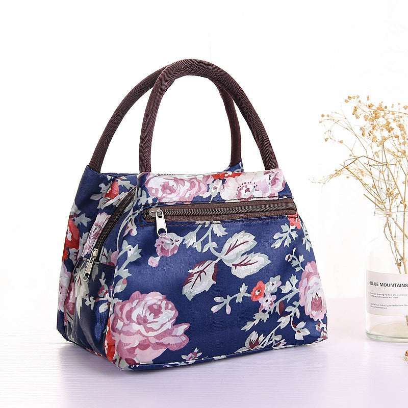 New Oxford Cloth Portable Bag Portable Folding Portable Lunch Box Bag Lunch Bag Thermal Insulation Bag Picnic Bag - V.I.P Digital Presence
