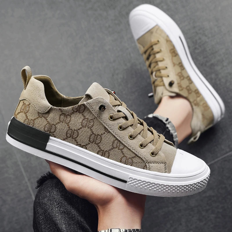New sports and leisure canvas board shoes, Korean version, low cut, lazy, one foot trendy shoes - V.I.P Digital Presence