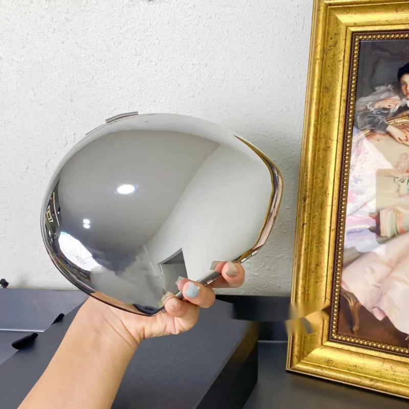 niche Metal shell shape clutch bag Smooth mirror surface silver gold women evening party cute purse handbag new - V.I.P Digital Presence
