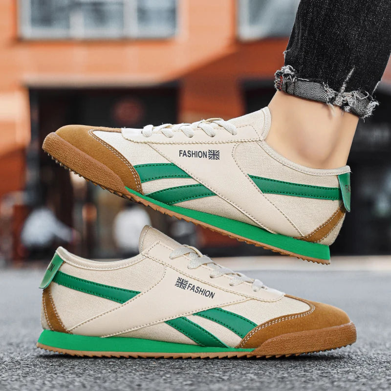 Original Yellow Canvas Shoes For Men Trend ow-cut Breathable Casual Running Sneakers Man Fashion Lightweight Men's Sports Shoes - V.I.P Digital Presence
