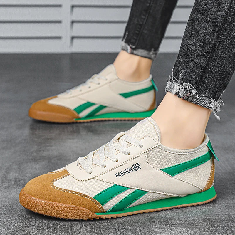Original Yellow Canvas Shoes For Men Trend ow-cut Breathable Casual Running Sneakers Man Fashion Lightweight Men's Sports Shoes - V.I.P Digital Presence