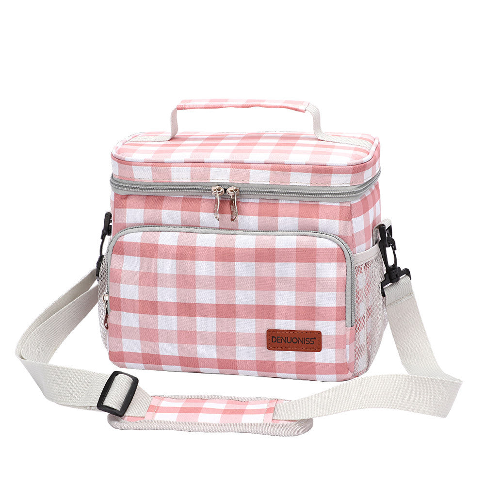 Outdoor new large capacity portable insulated lunch box bag portable office worker lunch bag - V.I.P Digital Presence