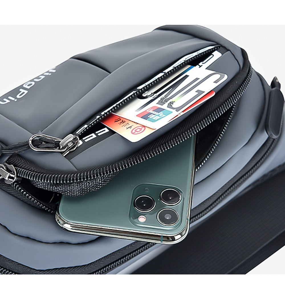 Outdoor Waist Bag Waterproof Waist Bum Bag Running Jogging Belt Pouch Zip Fanny Pack Mobile Phone Bag Oxford Cloth Chest Bag - V.I.P Digital Presence