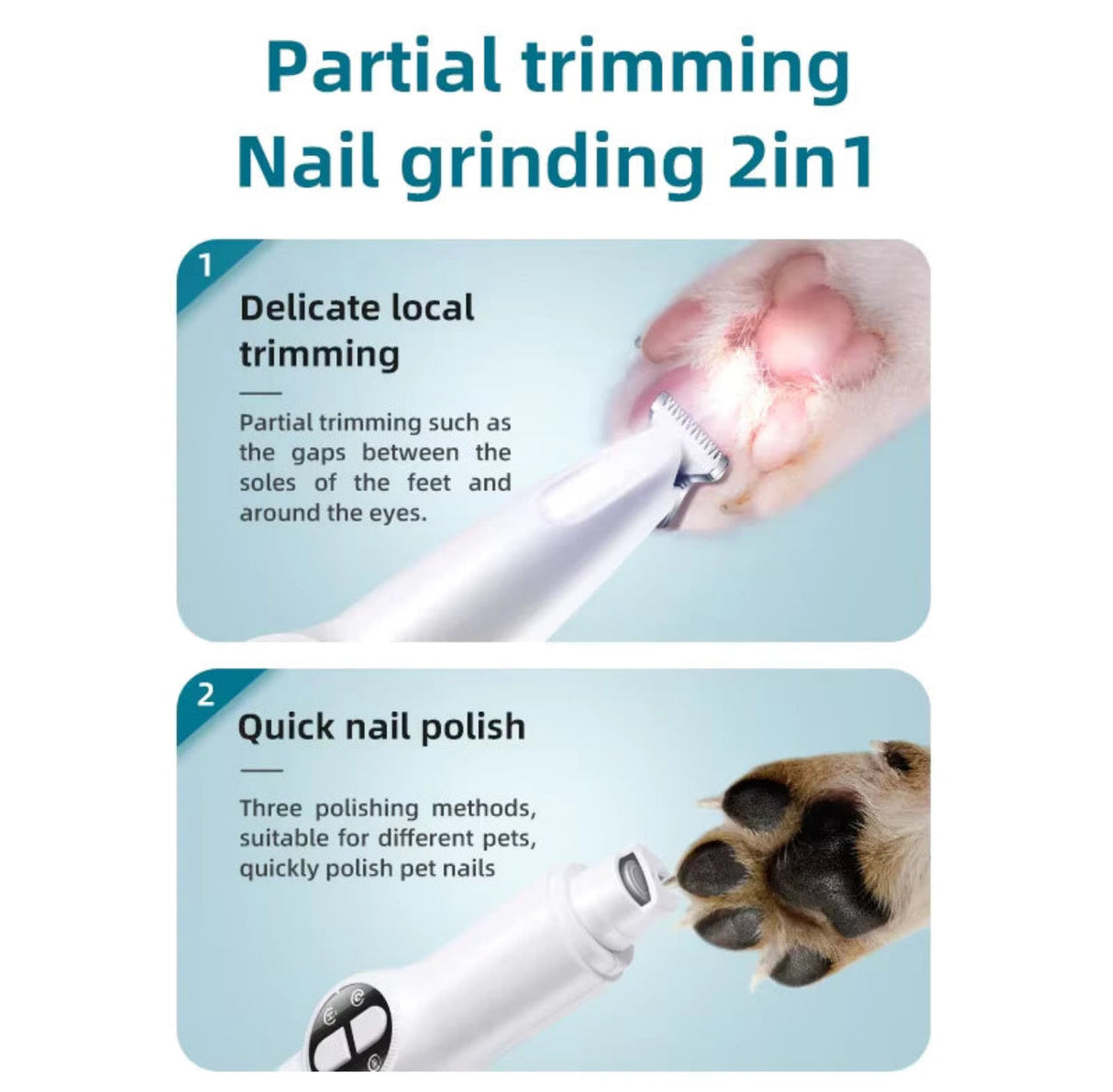 Pet Trimmer and Grinder - V.I.P Digital Presence
