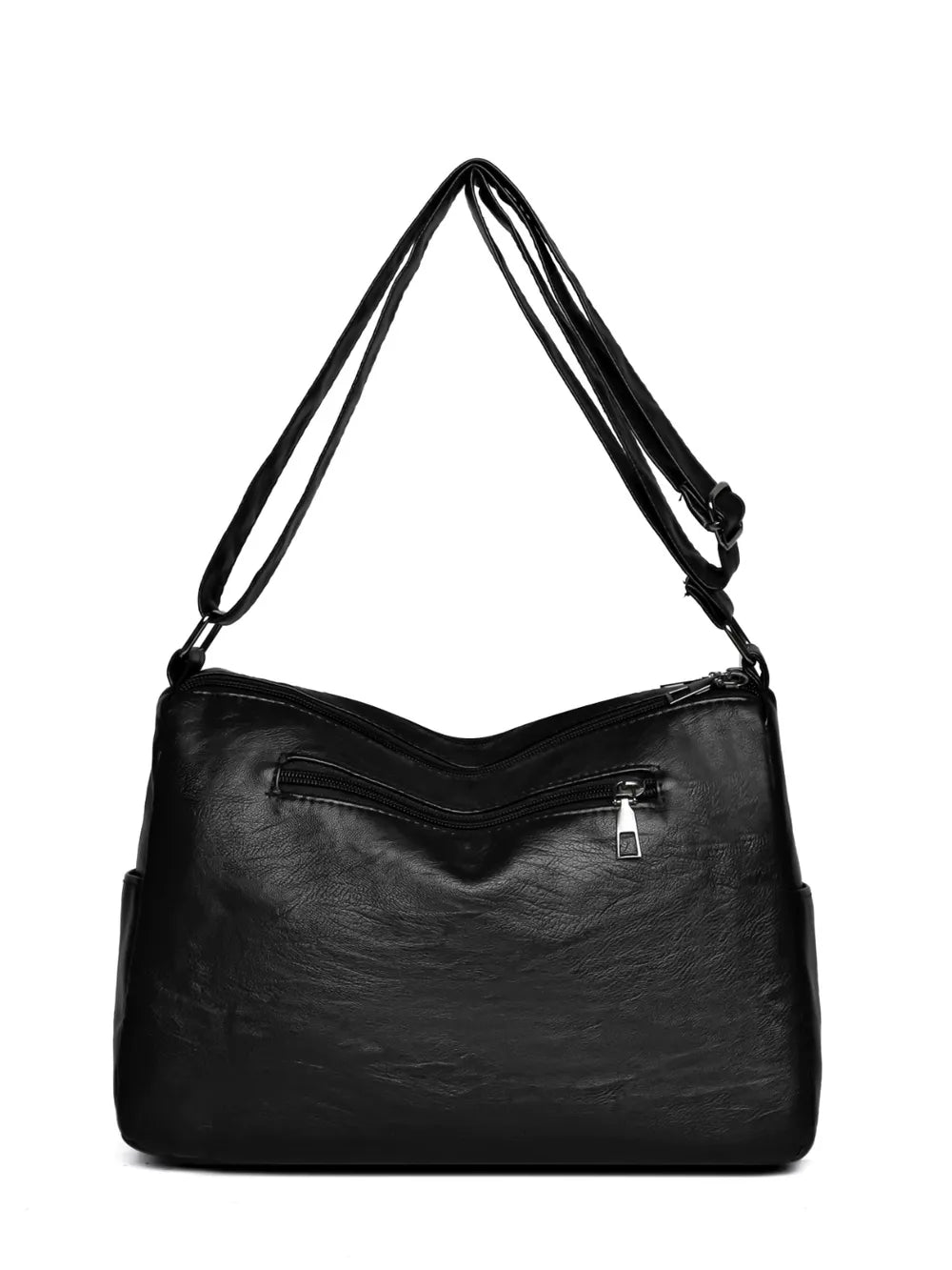 PU Leather Adjustable Strap Shoulder Bag - V.I.P Digital Presence