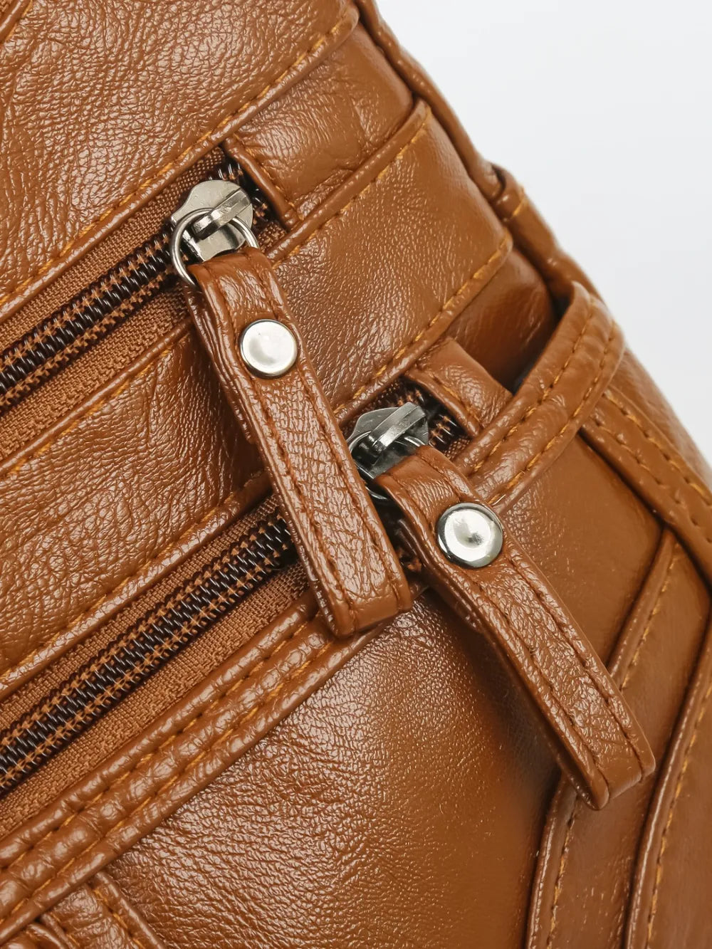 PU Leather Adjustable Strap Shoulder Bag - V.I.P Digital Presence