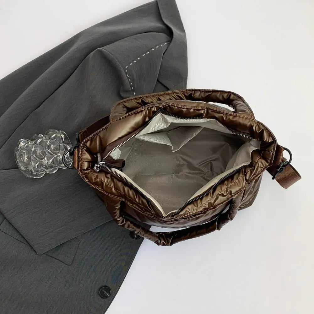 PU Leather Detachable Strap Crossbody Bag - V.I.P Digital Presence