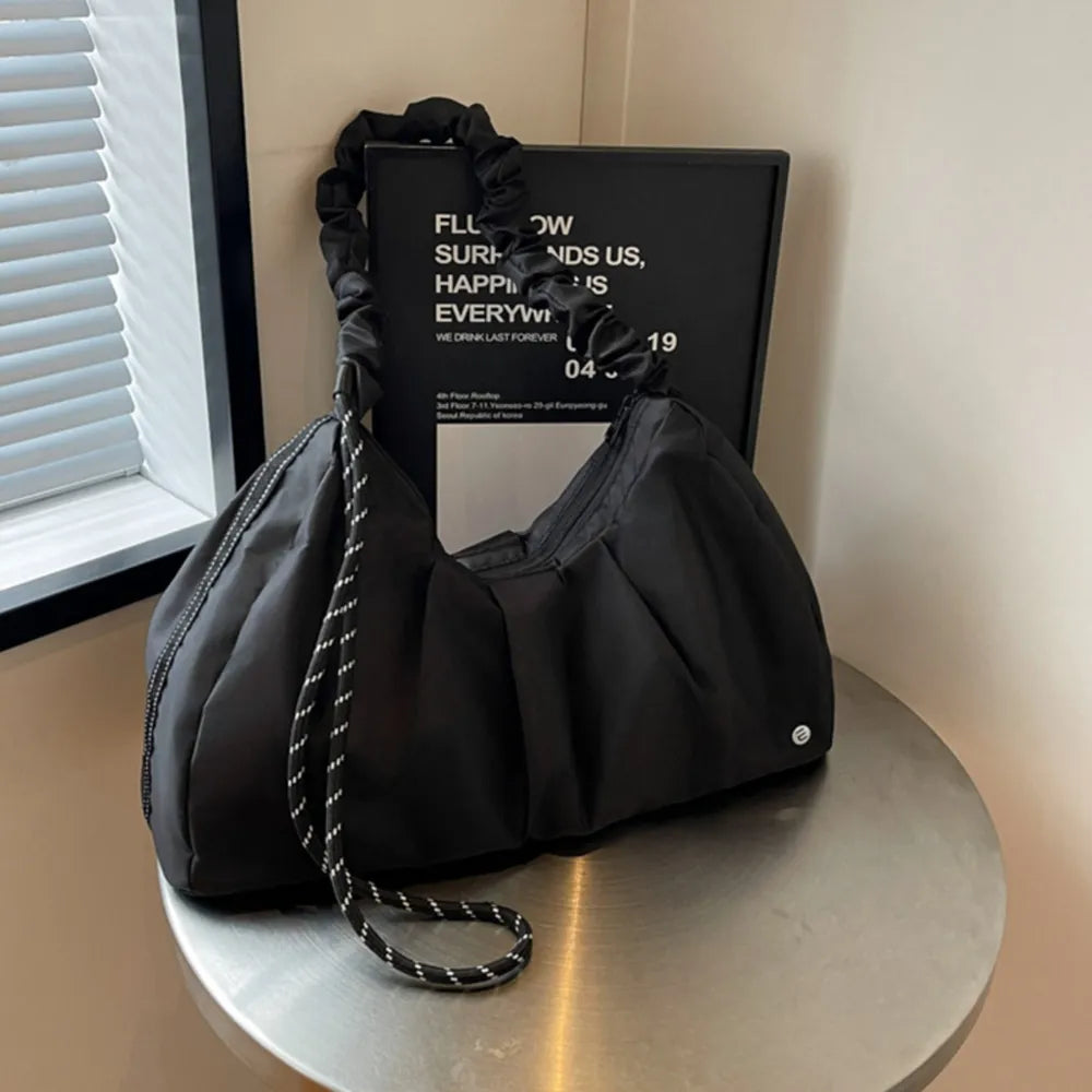 Ruched Large Tote Bag - V.I.P Digital Presence