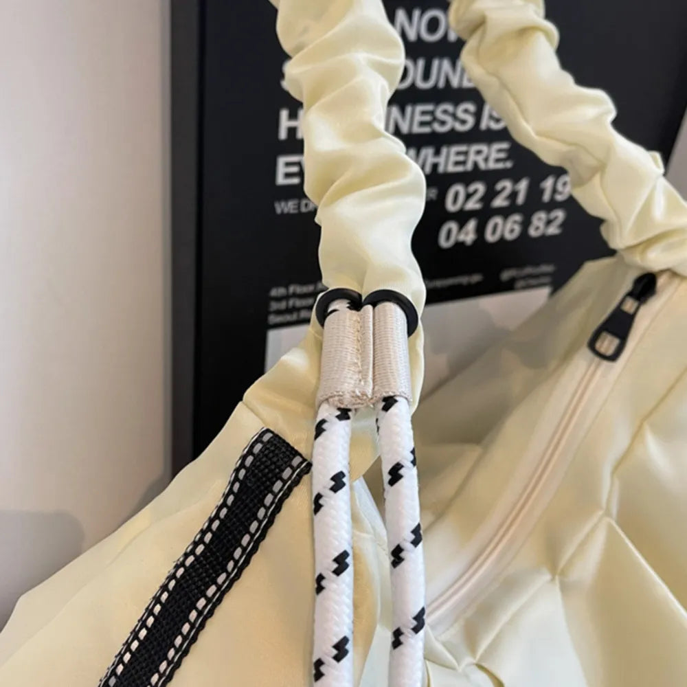 Ruched Large Tote Bag - V.I.P Digital Presence