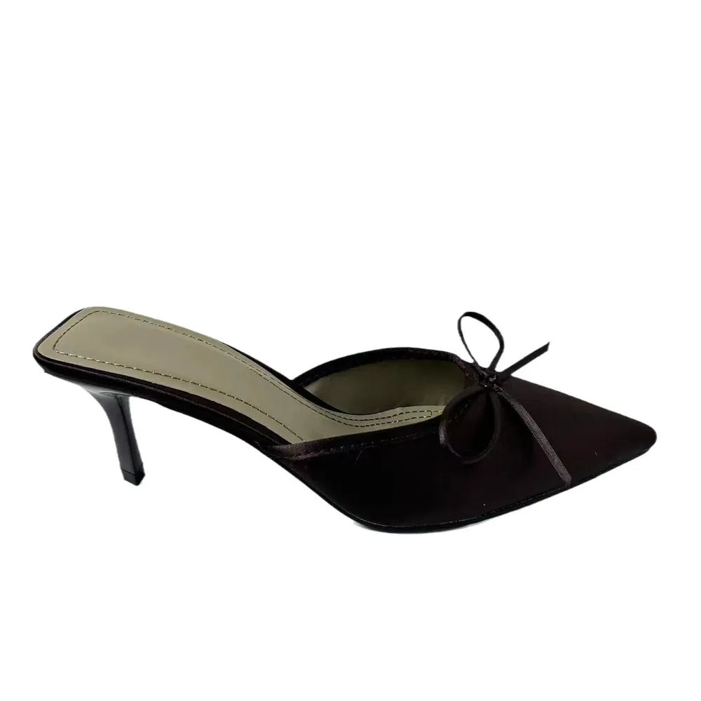 Satin Pointed Toe Pumps - V.I.P Digital Presence