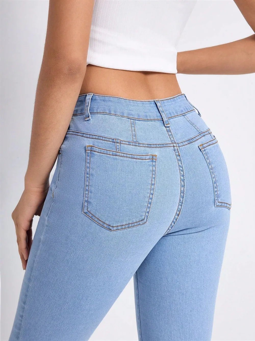 Skinny Jeans with Pockets - V.I.P Digital Presence