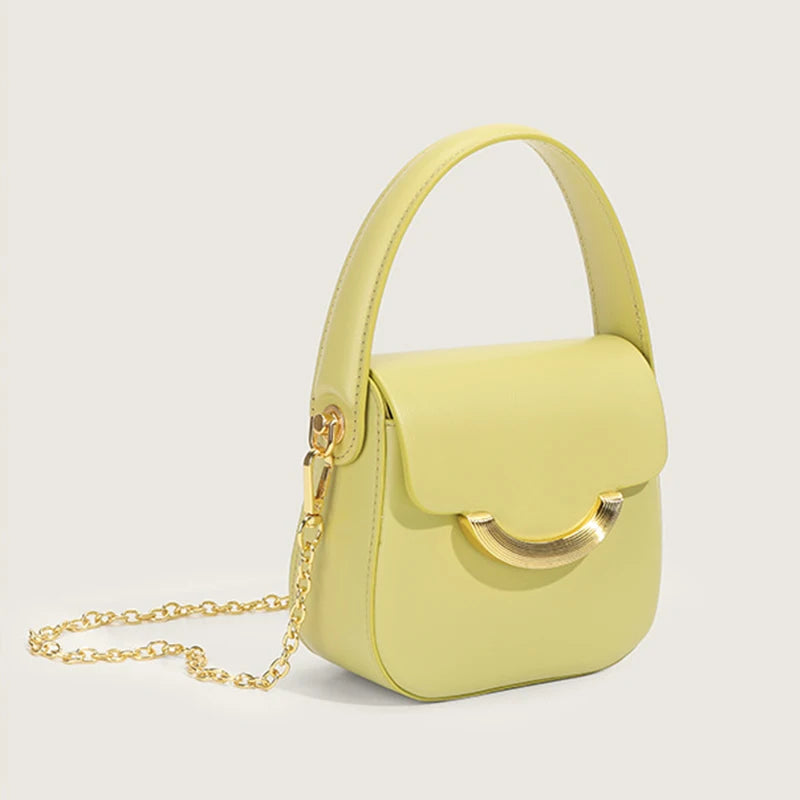 Small Square Bag Women's Fashion Delicate Solid Color Handbag Ins Versatile Mini Chain Crossbody Bags for Woman Sac A Main - V.I.P Digital Presence
