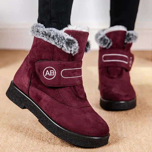 Snow Boots Women Flat Shoes Woman Platform Boots For Women Fashion Keep Warm Shoes For Women New Plush Winter Boots Botas Mujer - V.I.P Digital Presence