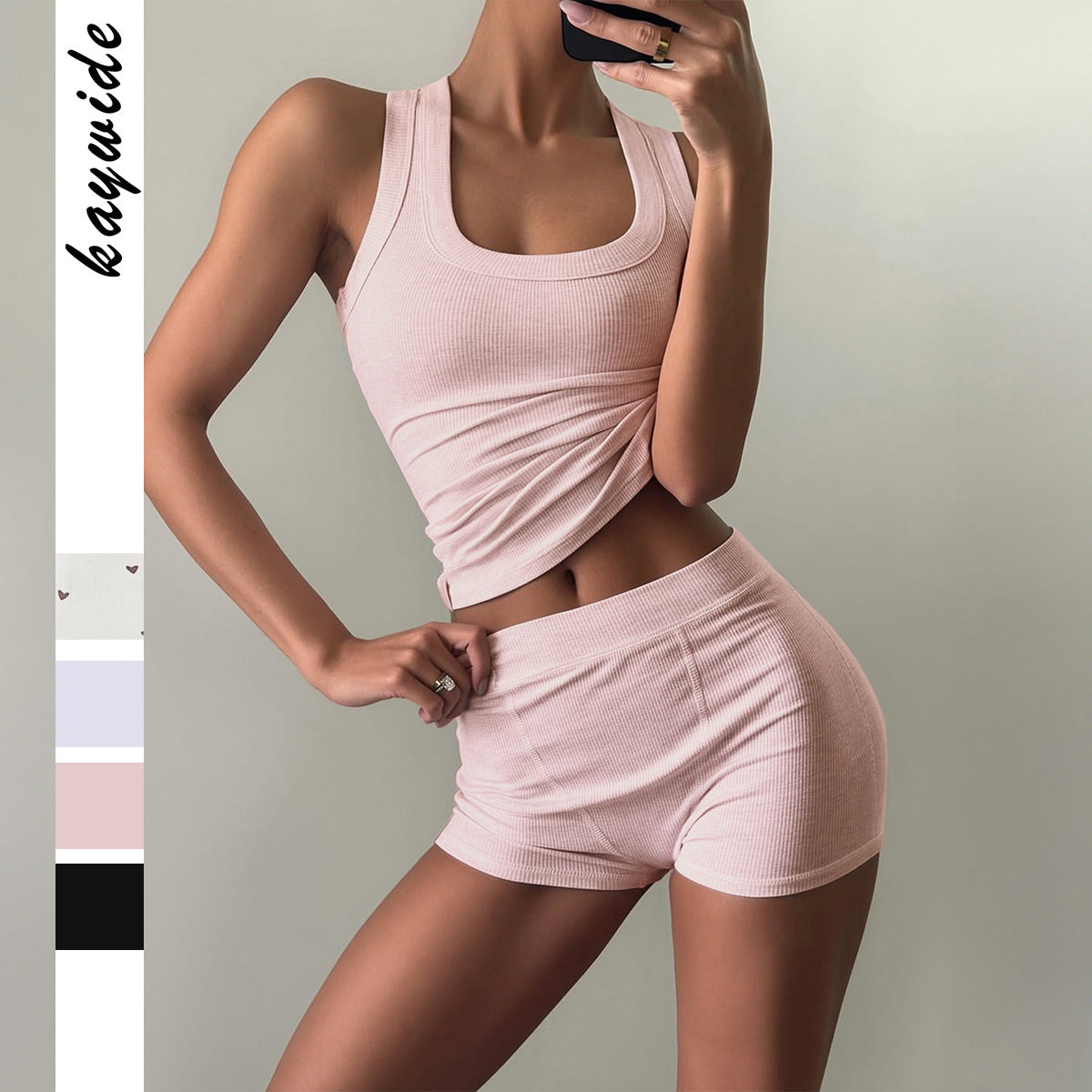 Sports style camisole two-piece set - V.I.P Digital Presence