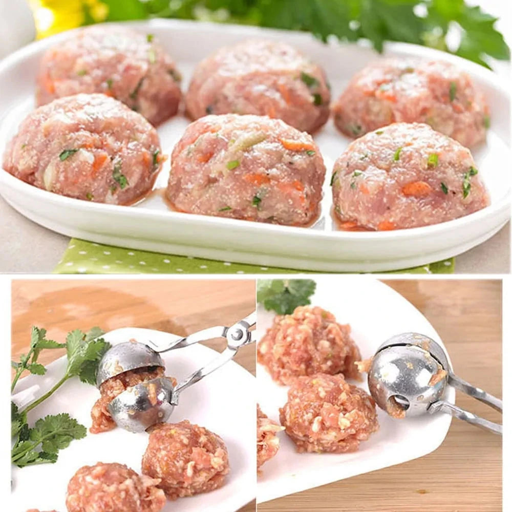 Stainless Steel Meatball Tongs - V.I.P Digital Presence