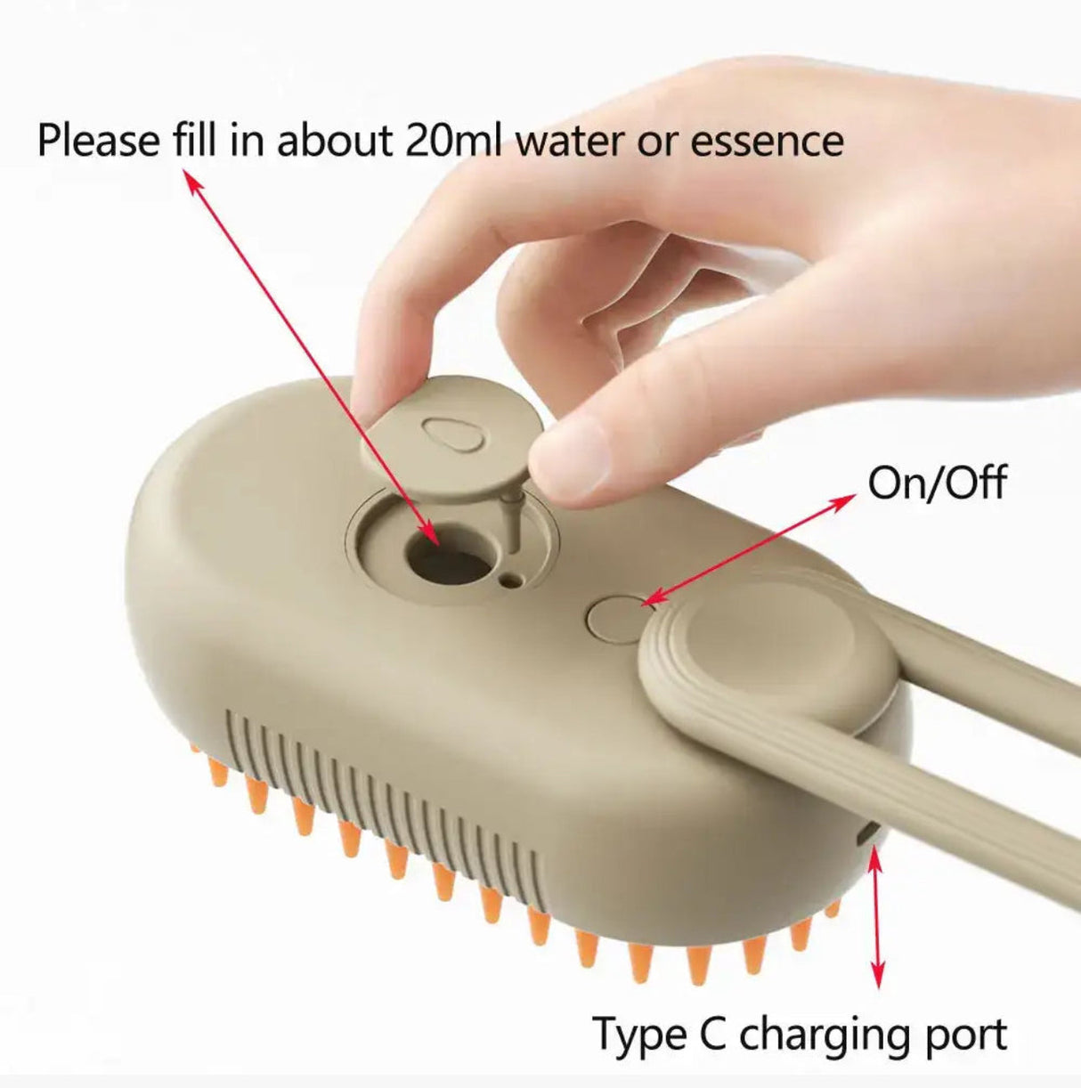 Steamy Hair Brush - V.I.P Digital Presence