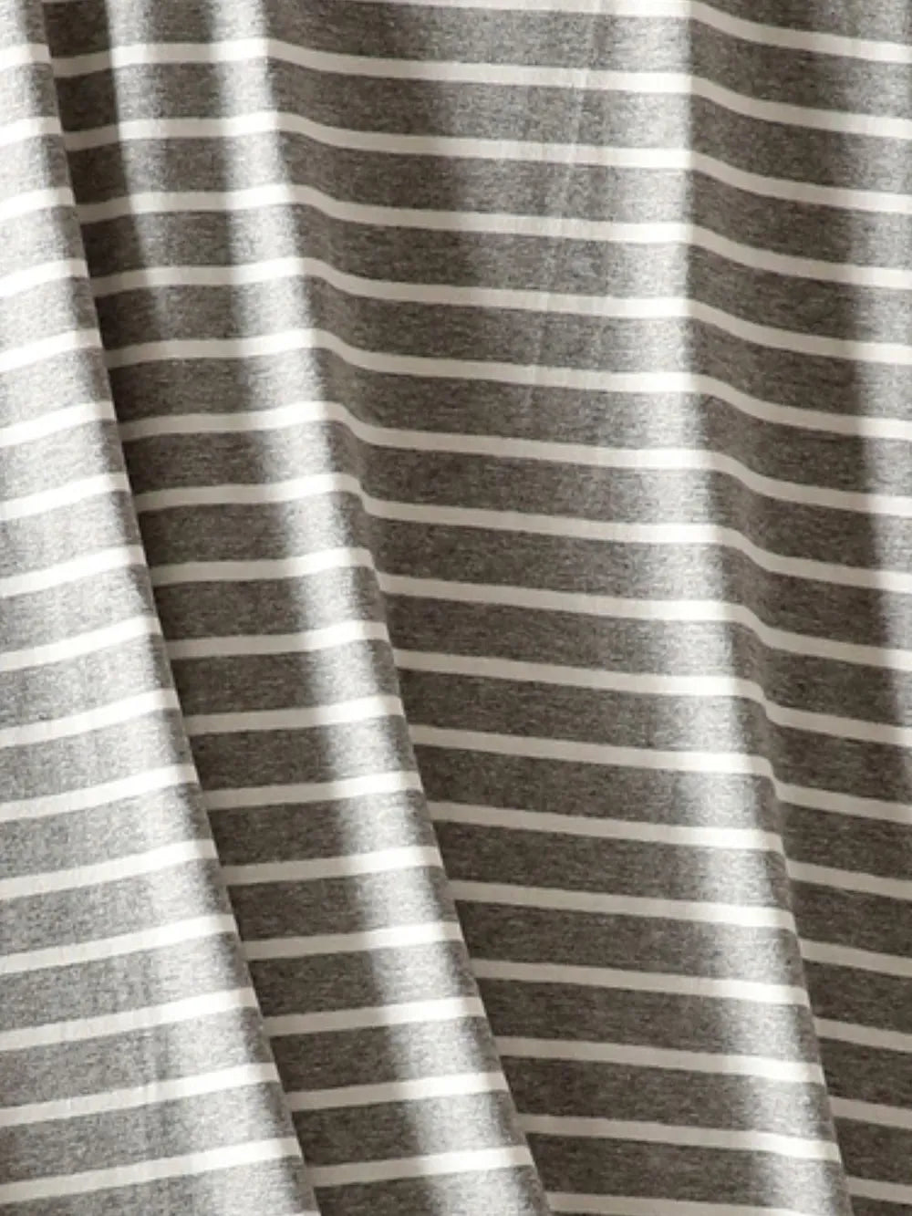 Striped Round Neck Short Sleeve Dress - V.I.P Digital Presence