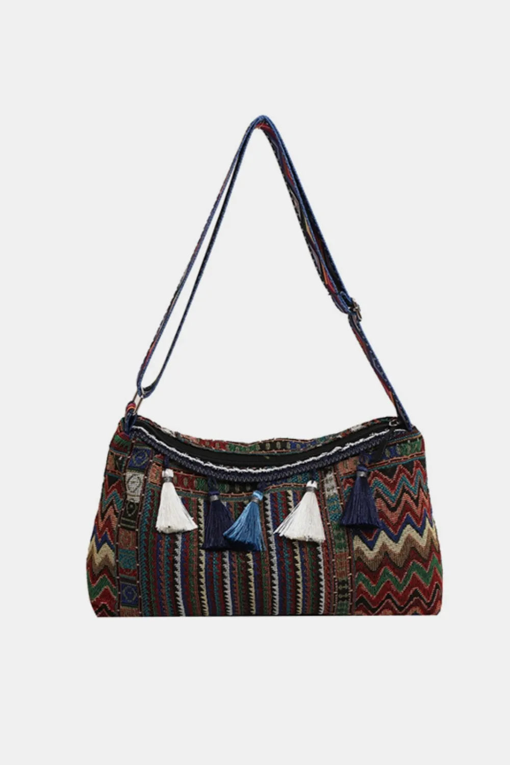 Tassel Adjustable Strap Shoulder Bag - V.I.P Digital Presence