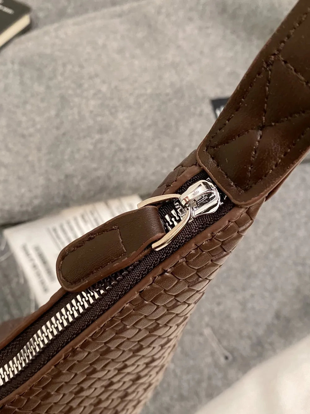 Texture PU Leather Shoulder Bag - V.I.P Digital Presence