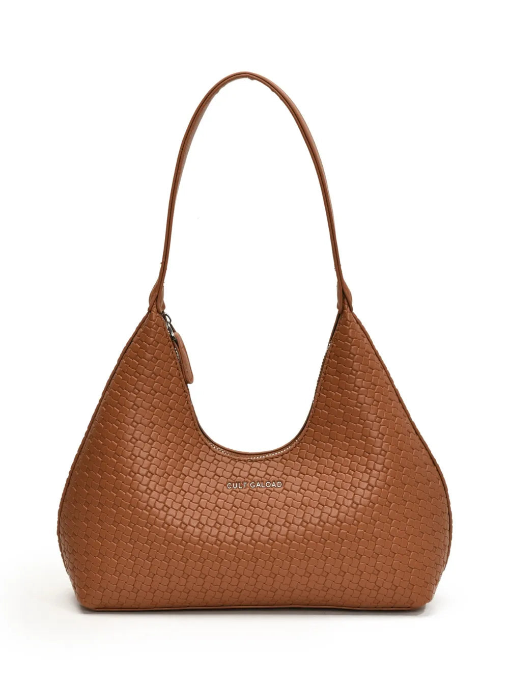Texture PU Leather Shoulder Bag - V.I.P Digital Presence