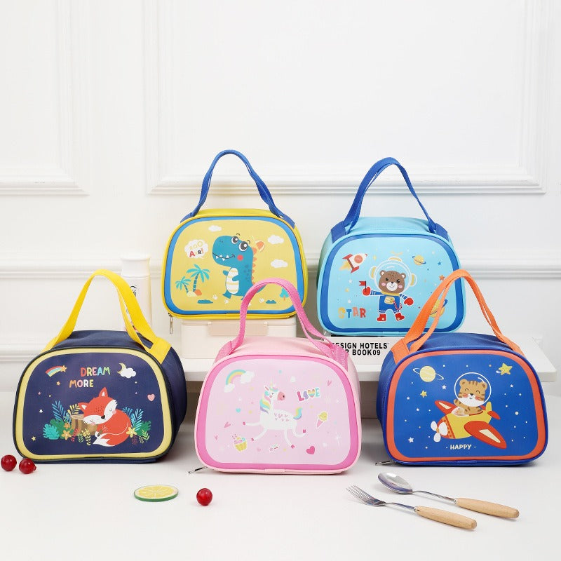 Thermal Insulation Lunch Box Bag, Student Lunch Bag, Aluminum Foil Thickened Thermal Insulation Bag, Large Capacity - V.I.P Digital Presence