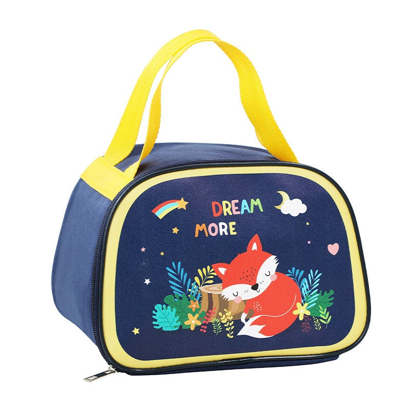 Thermal Insulation Lunch Box Bag, Student Lunch Bag, Aluminum Foil Thickened Thermal Insulation Bag, Large Capacity - V.I.P Digital Presence