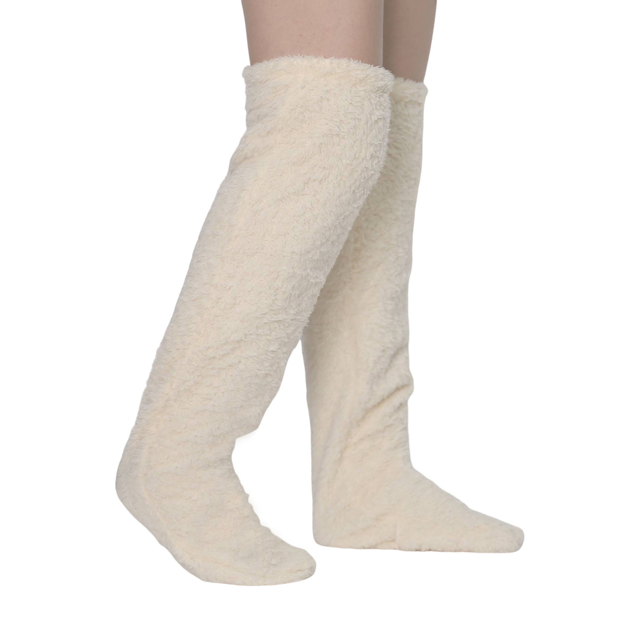 Thick leg warmers, knee pads, warm plush pants, long leg exposed socks - V.I.P Digital Presence