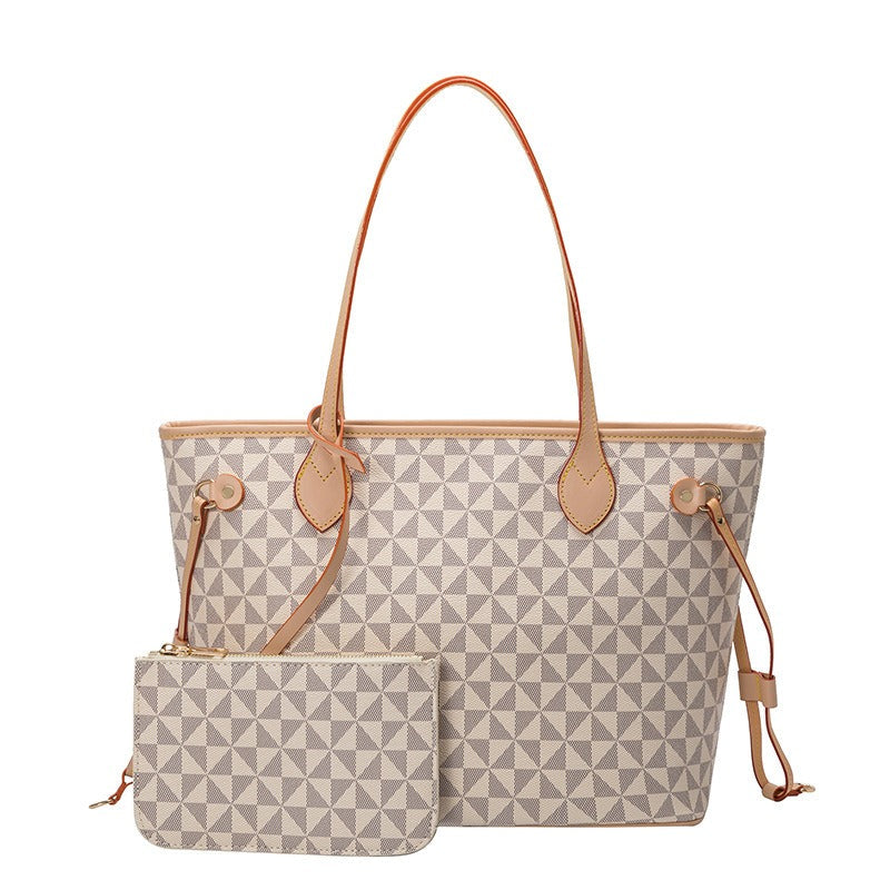 Tote Bag Windmill Pattern Handheld Shoulder Bag Large Capacity Two Piece Set Mother's Bag - V.I.P Digital Presence