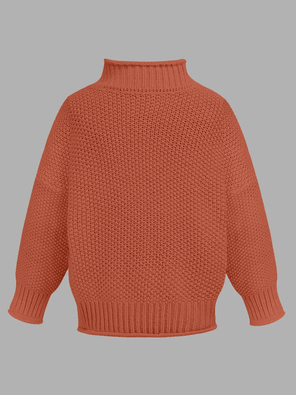 Turtleneck Long Sleeve Sweater - V.I.P Digital Presence