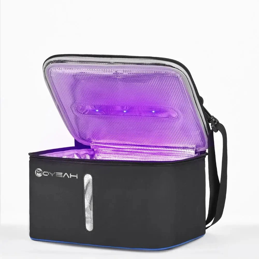 UV Led&Ozone Sterilizer Bag Portable Ozone Disinfector Case For Sanitizling CPAP machines Mask Tube and other accessories - V.I.P Digital Presence