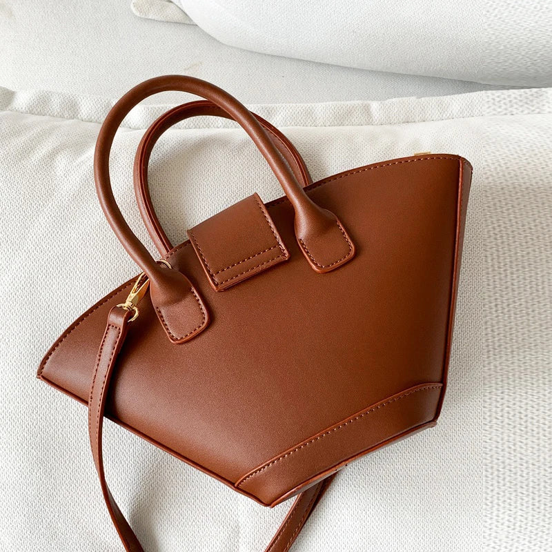 Vintage Shell Bags For Women Luxury Designer Handbags And Purses 2023 New In PU Top Handle Korean Small Shoulder Messenger Bag - V.I.P Digital Presence