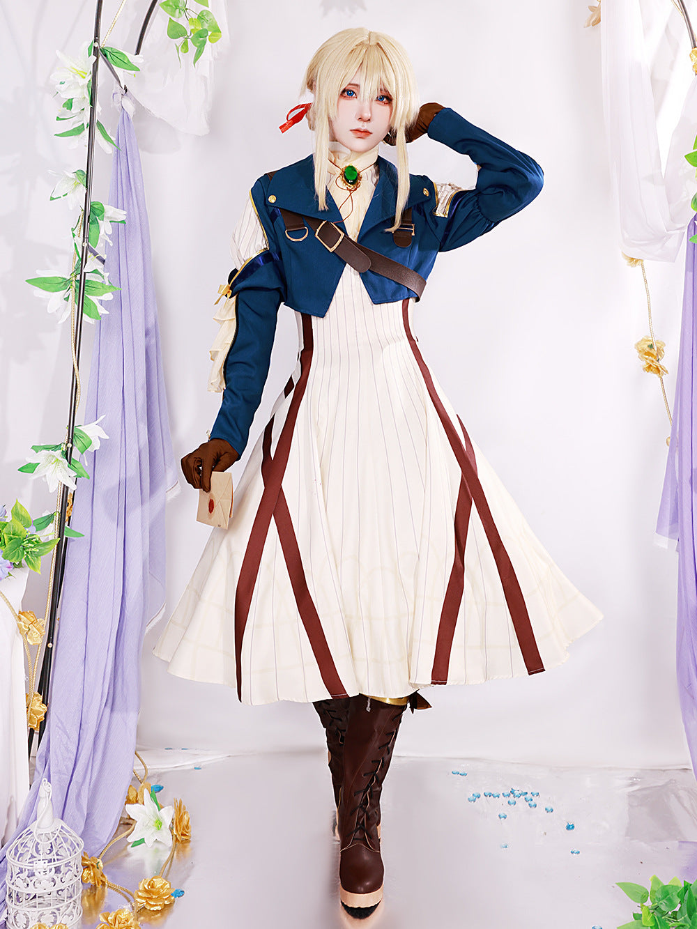 Violet Eternal Garden Violet cosplay costume game anime cosplay costume Lolita C-suit matching shoes - V.I.P Digital Presence