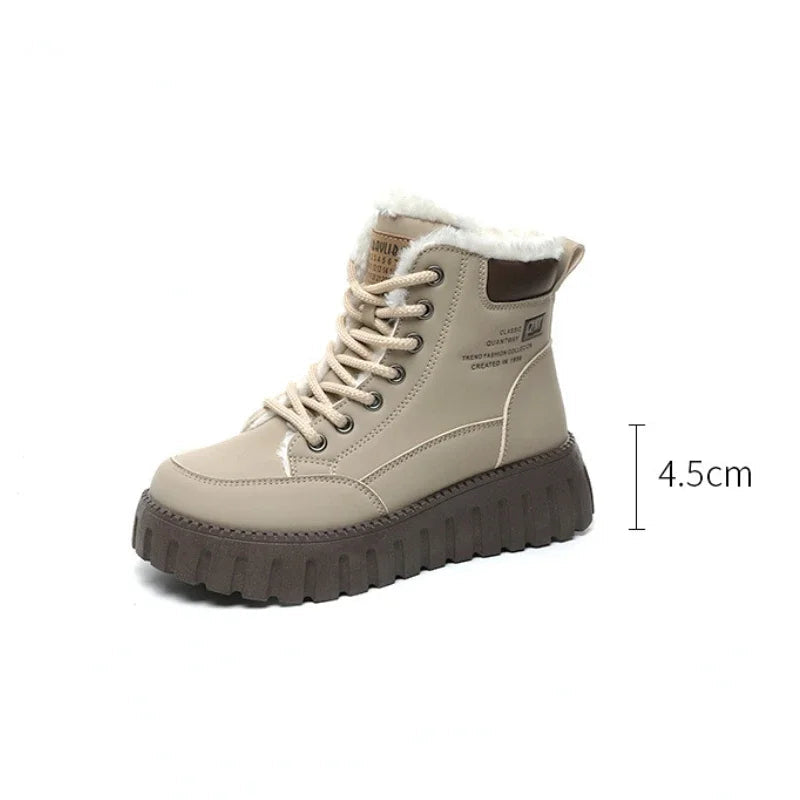 Winter Boots for Women Padded Shoes Fashion Designer Keep Warm Plus Plush Snow Boot Woman Fur Sneakers Skateboard Shoes Footwear - V.I.P Digital Presence