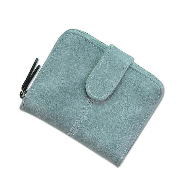 Women Cute Short Money Wallets With Zipper Female Small Wallet Lady Coin Purse Card Wallet Purses - V.I.P Digital Presence