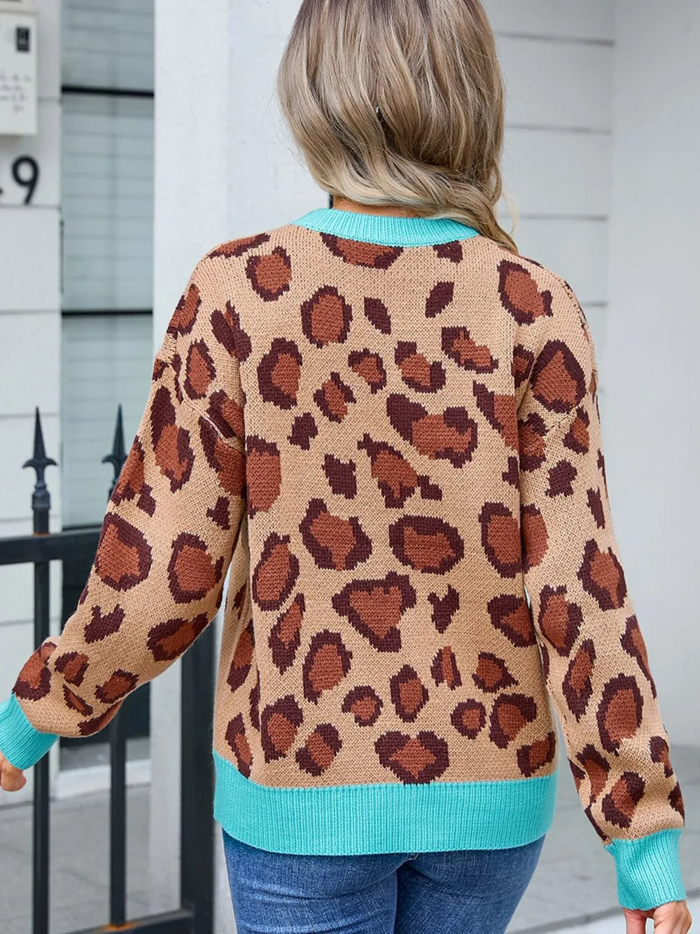 Women's pullover flower plus size sweater - V.I.P Digital Presence