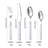 French Rivet ABS Handle Hotel Western Tableware Steak Knife Butter Knife Set - V.I.P Digital Presence