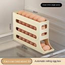 Refrigerator Egg Storage Box Automatic Scrolling Egg Holder Kitchen Large Capacity Dedicated Rolling Egg Storage Box for Kitchen - V.I.P Digital Presence