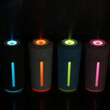 Color Cup USB Air Humidifier for Home Car Ultrasonic Mini Aroma Diffuser Air Purifier with LED Lights - V.I.P Digital Presence