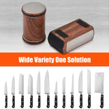 Rolling Knife Sharpener Magnetic Knife Holder Diamond Sharpening Stone Kit with 15 and 20 Degrees Angle Roller Kitchen Accessory - V.I.P Digital Presence