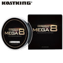 KastKing Mega8 Strong 137M 274M 457M 8 Strand Weaves PE Braided Fishing Line Multifilament 10LB 15LB 20LB 25LB 30LB 40LB 80LB - V.I.P Digital Presence