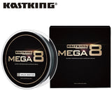 KastKing Mega8 Strong 137M 274M 457M 8 Strand Weaves PE Braided Fishing Line Multifilament 10LB 15LB 20LB 25LB 30LB 40LB 80LB - V.I.P Digital Presence