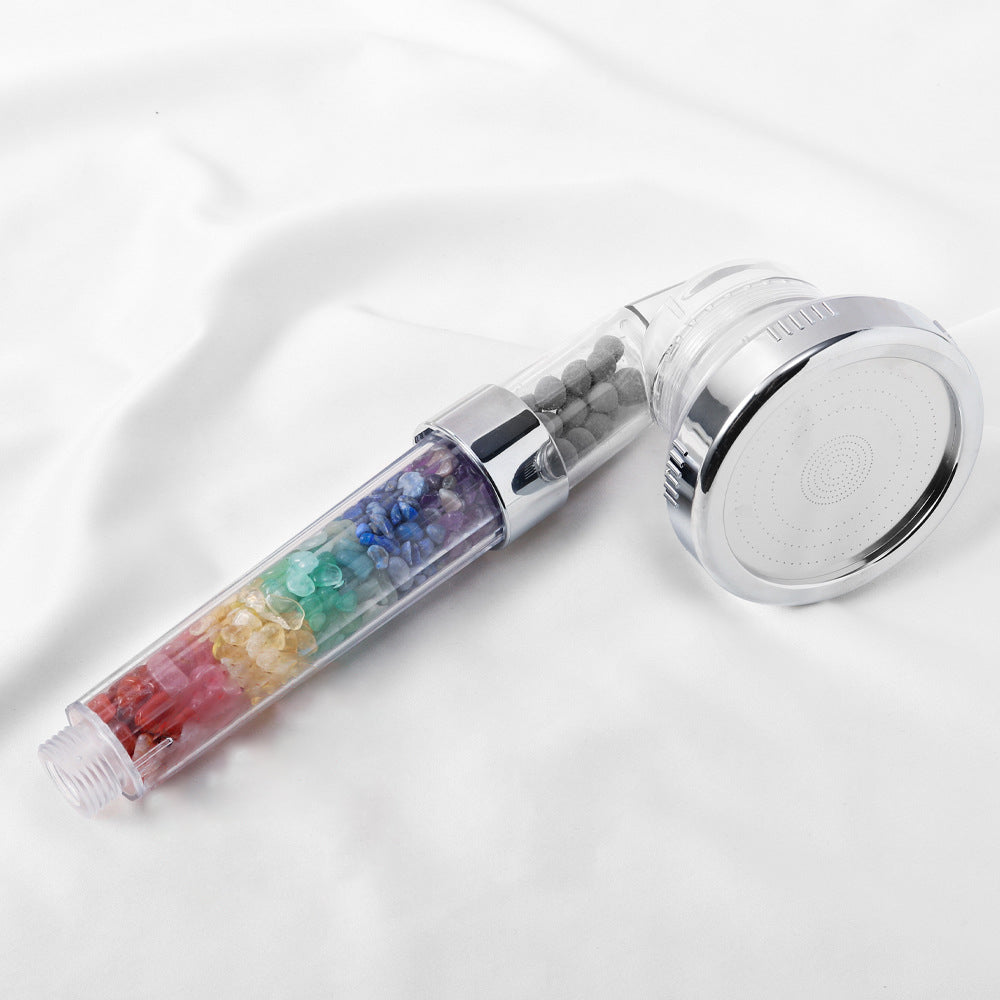 Seven-Color Crystal Gravel Shower - V.I.P Digital Presence
